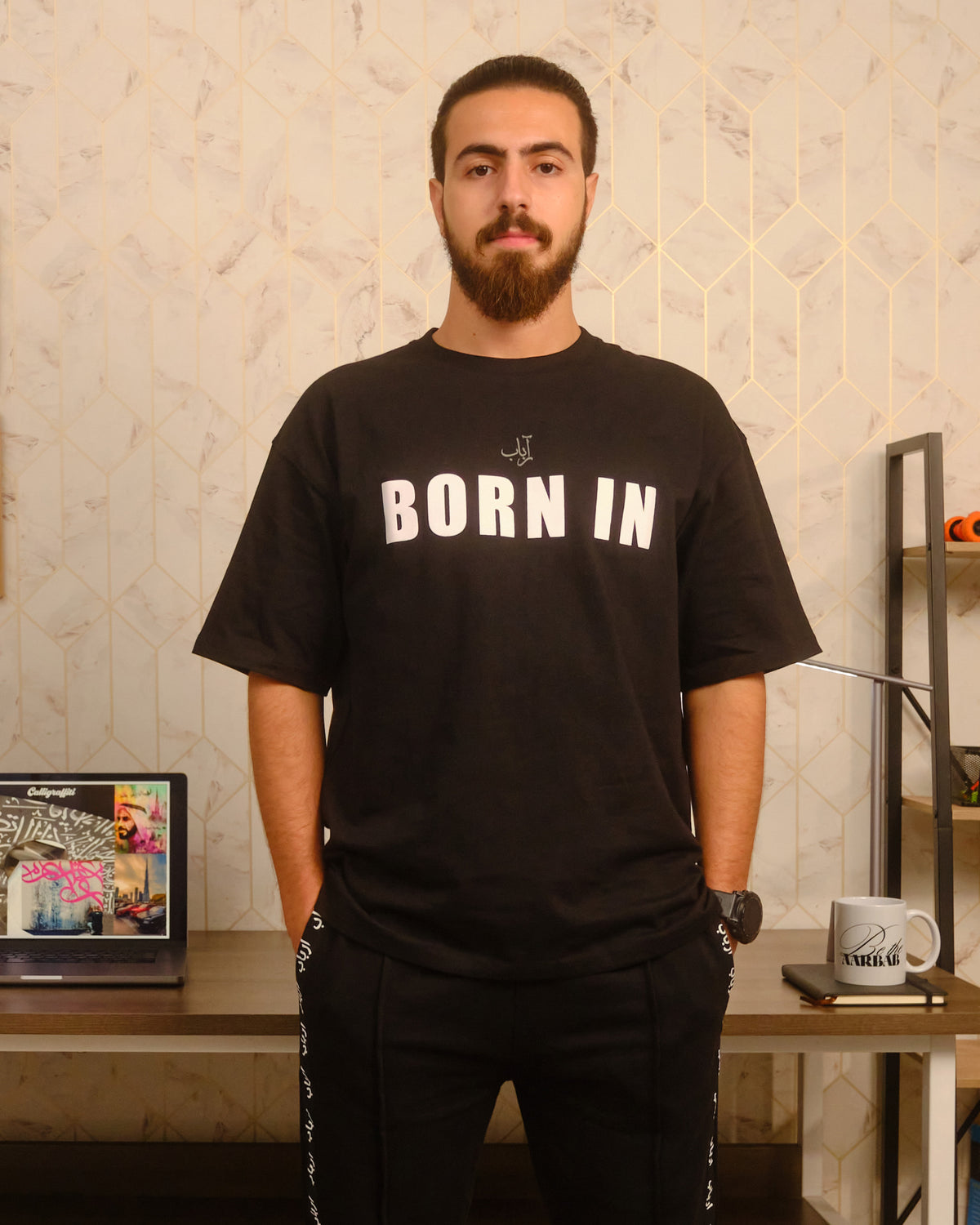 BORN IN DUBAI T-SHIRT