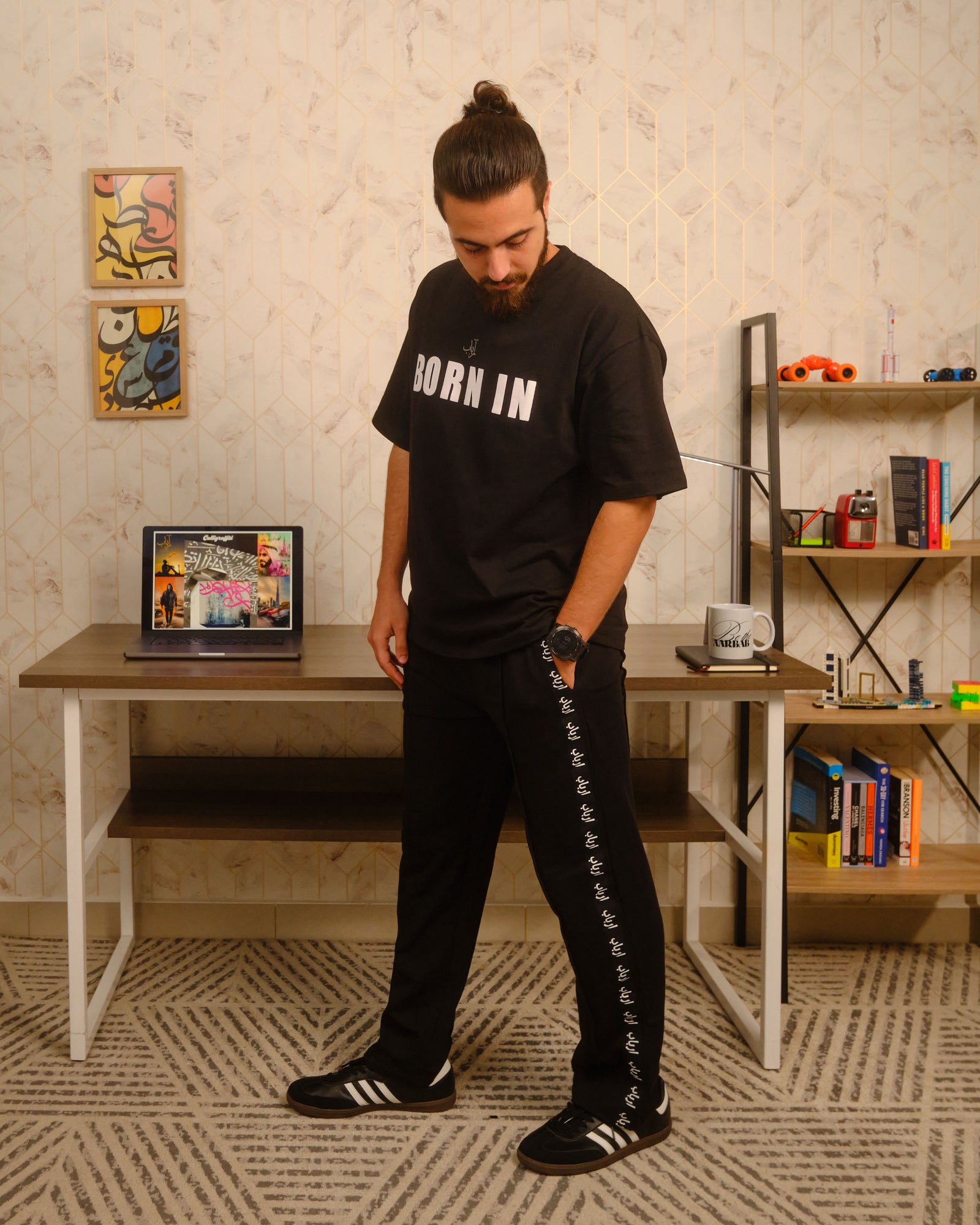 BLACK JOGGER PANTS - MP002