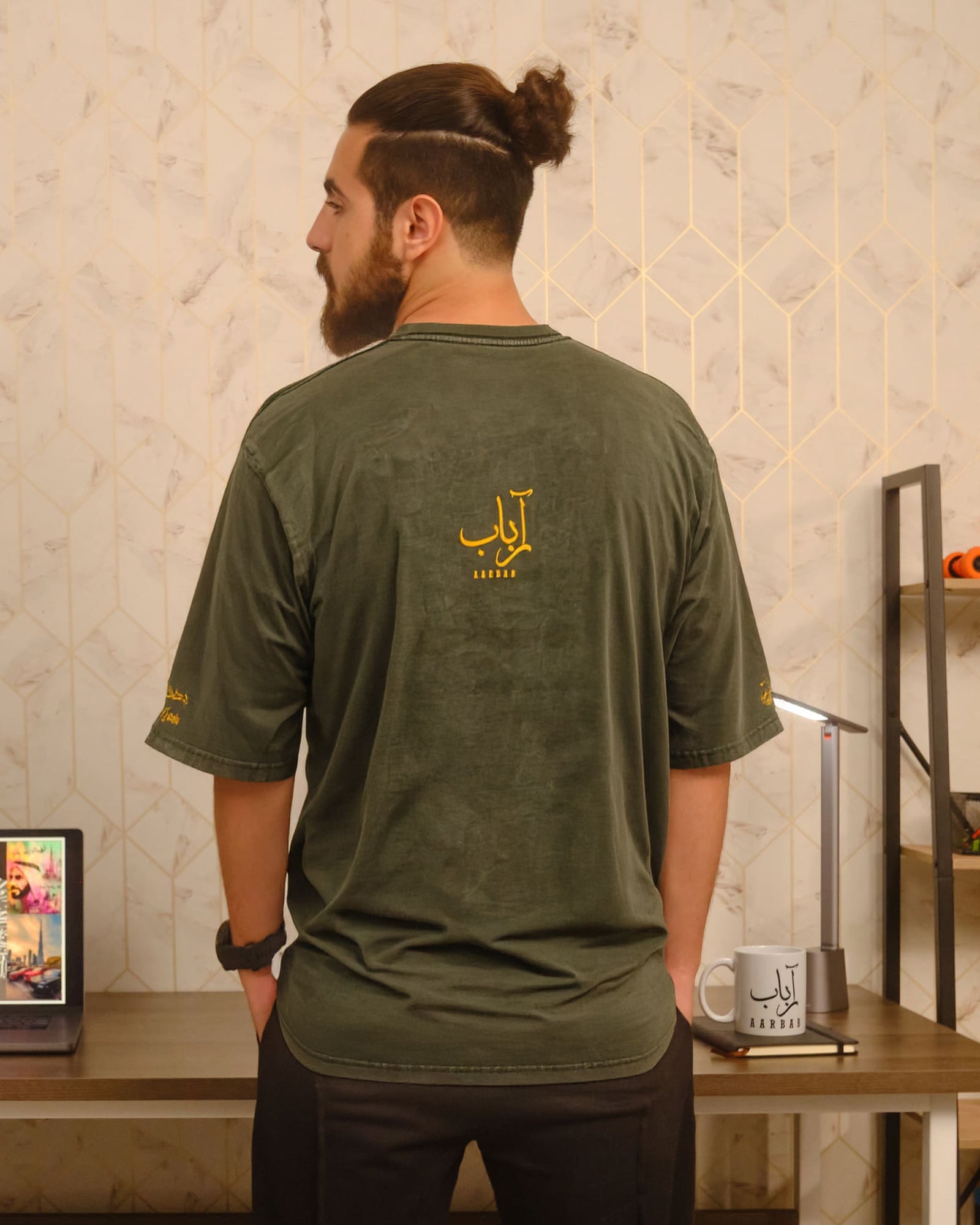 UAE 70’s CHILD T-SHIRT- OLIVE