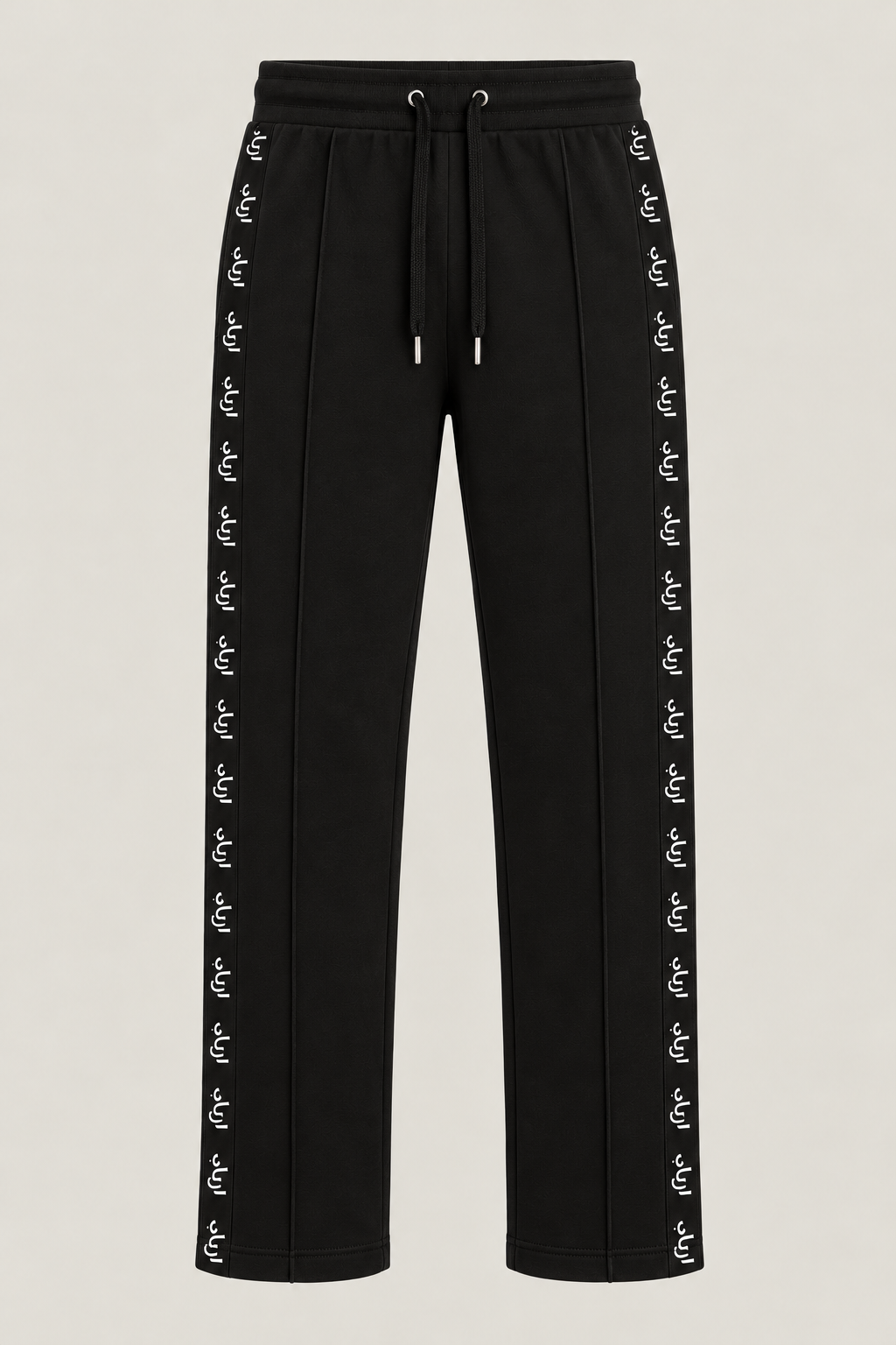 AARBAB Joggers in black, AARBAB, front flat lay